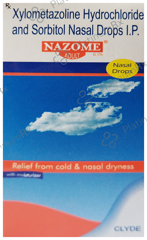 Nazome Adult 0.1% Nasal Drops