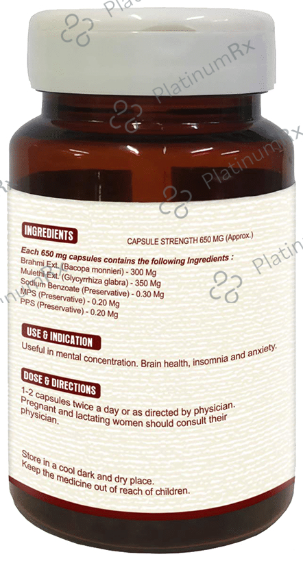Earthyboon Brain Vita Capsule