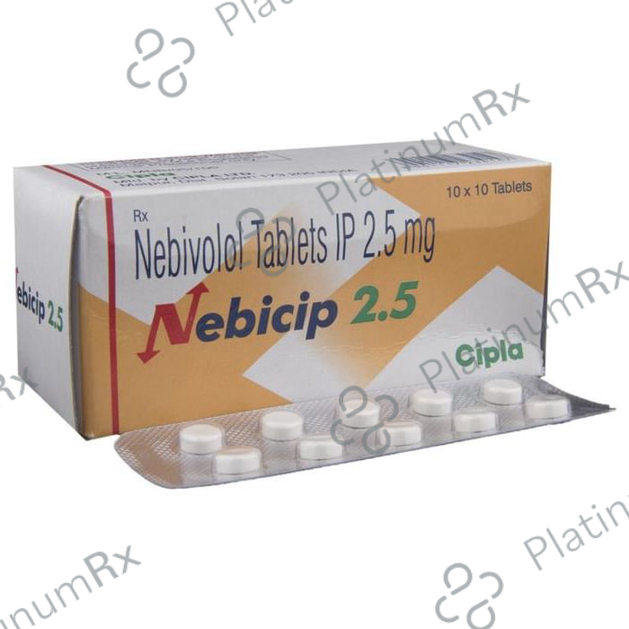 Nebicip 2.5mg Tablet 10s