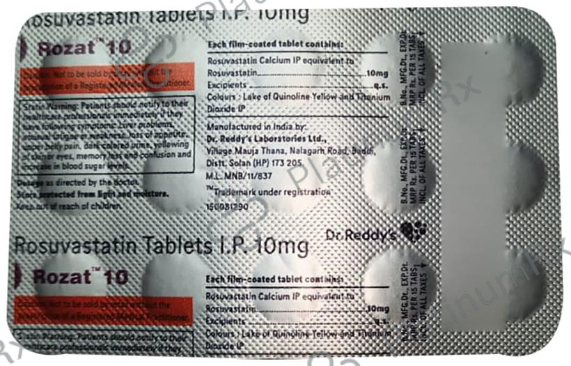 Rozat 10mg Tablet 15s