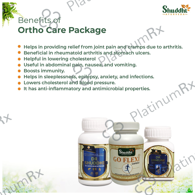 Shuddhi Ayurveda Ortho Care Package