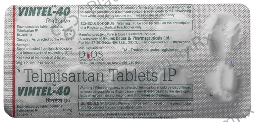 Vintel 40 Tablet 10 Tablet