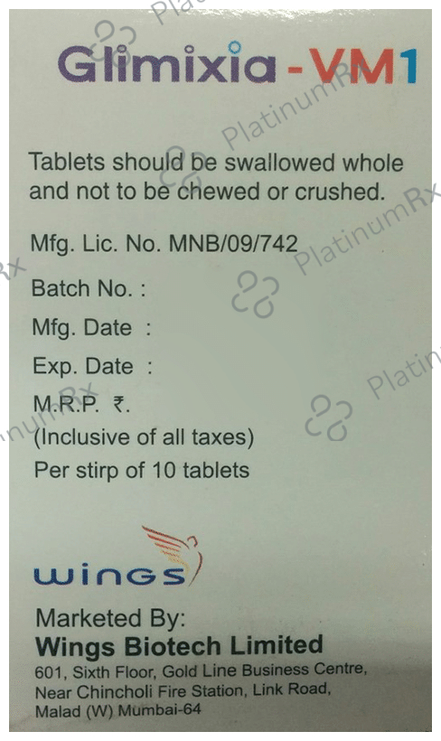 Glimixia-VM1 Tablet ER