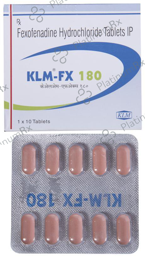 KLM FX 180mg Tablet 10s
