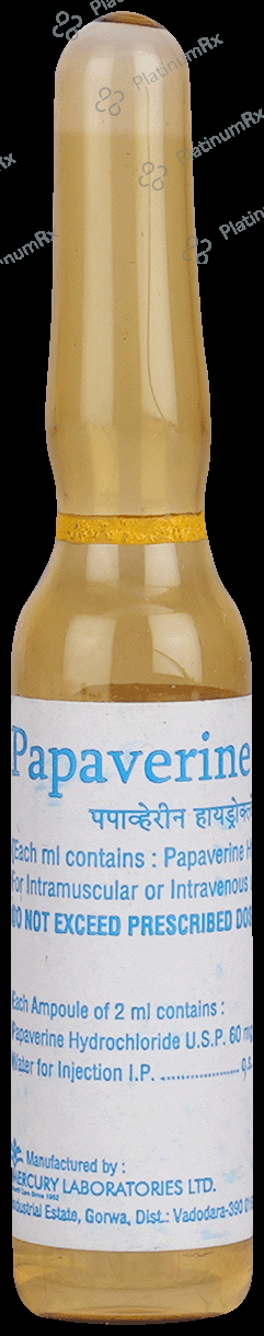 Papaverine 60mg Injection
