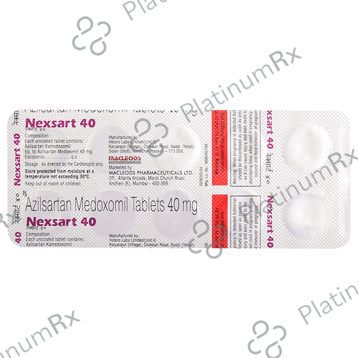 Nexsart 40mg Tablet 10s