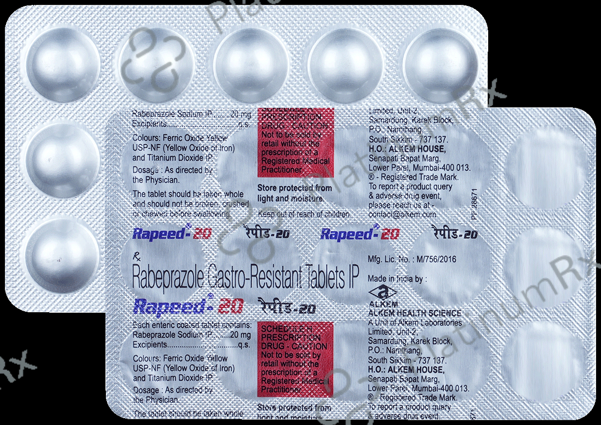 Rapeed 20mg Tablet 15s