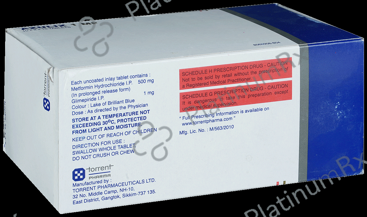 Azulix 1/500mg MF Tablet PR 15s