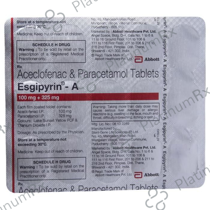 Esgipyrin-A Tablet