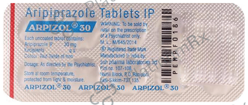 Arpizol 30mg Tablet 10s