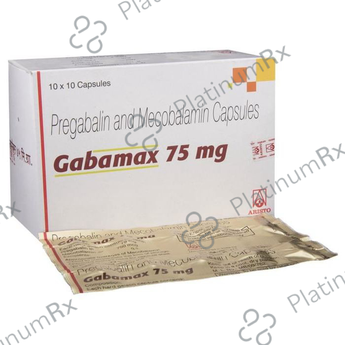 Gabamax 75mg Capsule