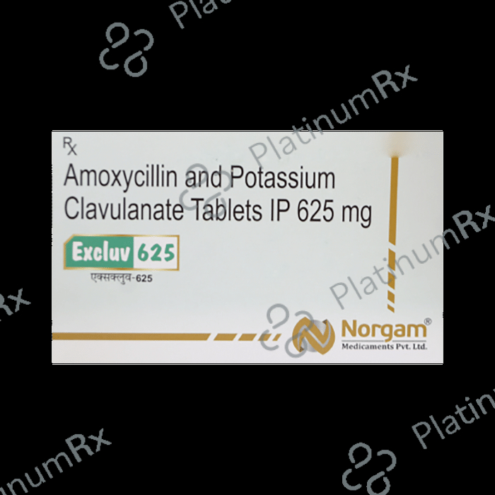 Excluv 625 Tablet