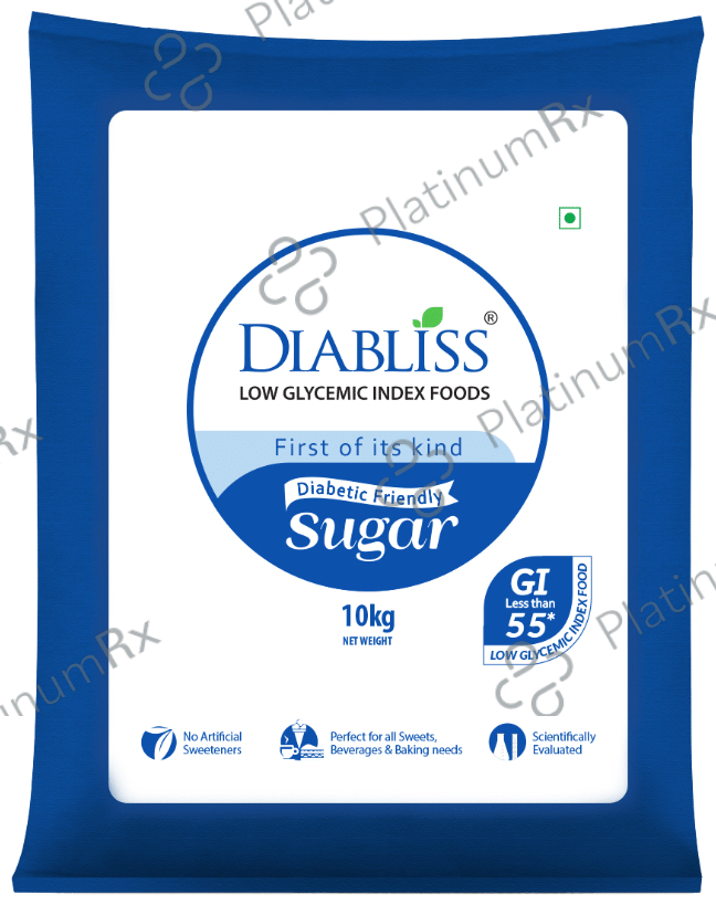 Diabliss Sugar with Low Glycemic Index - Diabetic Friendly & 10 kg
