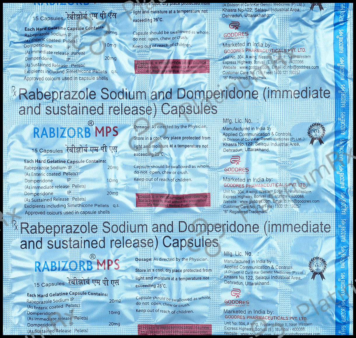 Rabizorb MPS Capsule SR