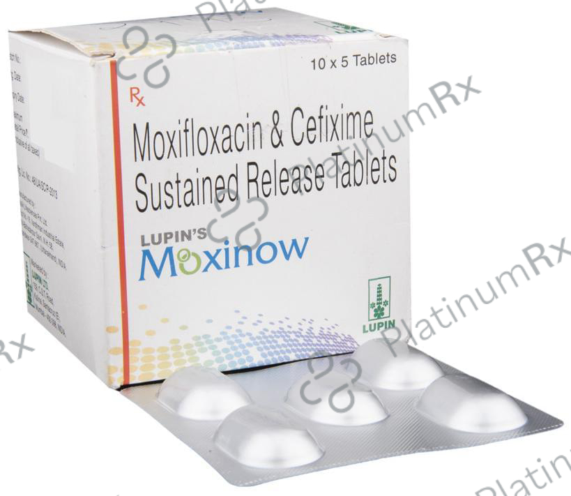 Moxinow 400/400mg Tablet SR 5s