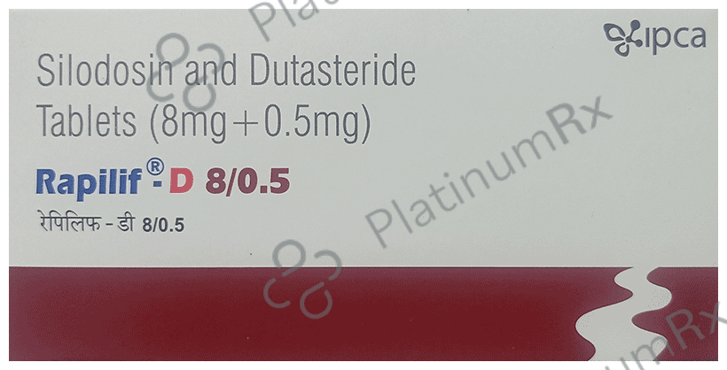 Rapilif D 8/0.5mg Tablet 10s