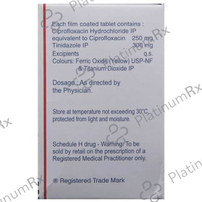 Cifran C TH 250/300mg Tablet 10s