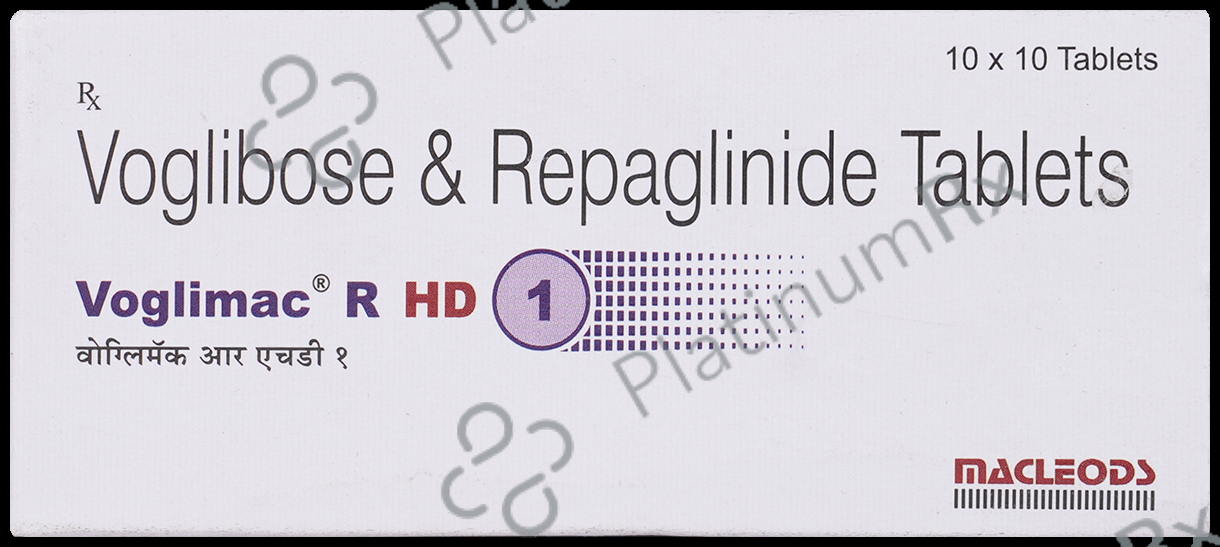 Voglimac R HD 1mg/0.3mg Tablet