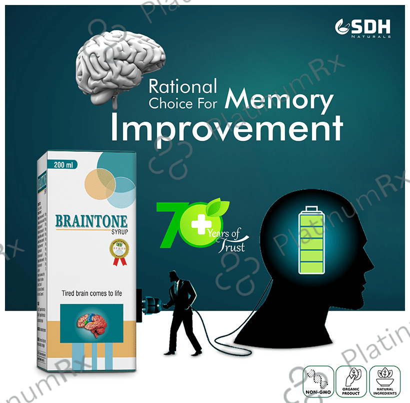 SDH Naturals Braintone Syrup