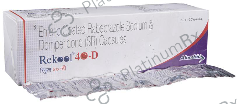 Rekool D 40/30mg Capsule SR 10s