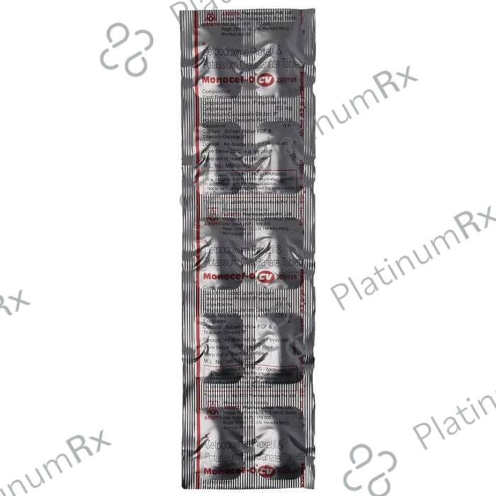 Monocef O CV 200/125mg Tablet 10s