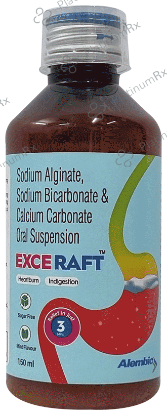 Exceraft Mint Sugar Free Oral Suspension 150ml