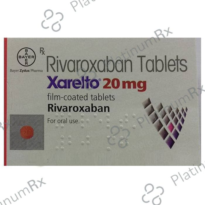 Xarelto 20mg Tablet 14s
