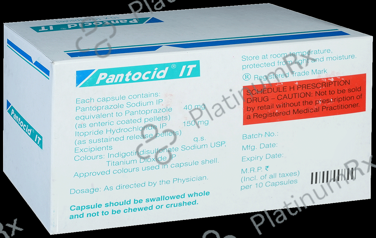 Pantocid IT 150/40mg Capsule SR 10s