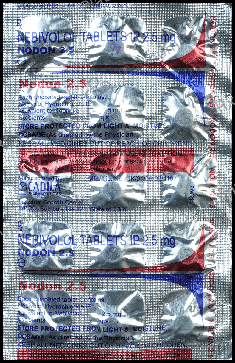 Nodon 2.5mg Tablet 15s