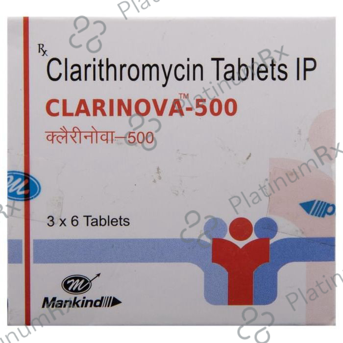 Clarinova 500mg Tablet 10s