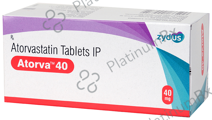Atorva 40mg Tablet 10s