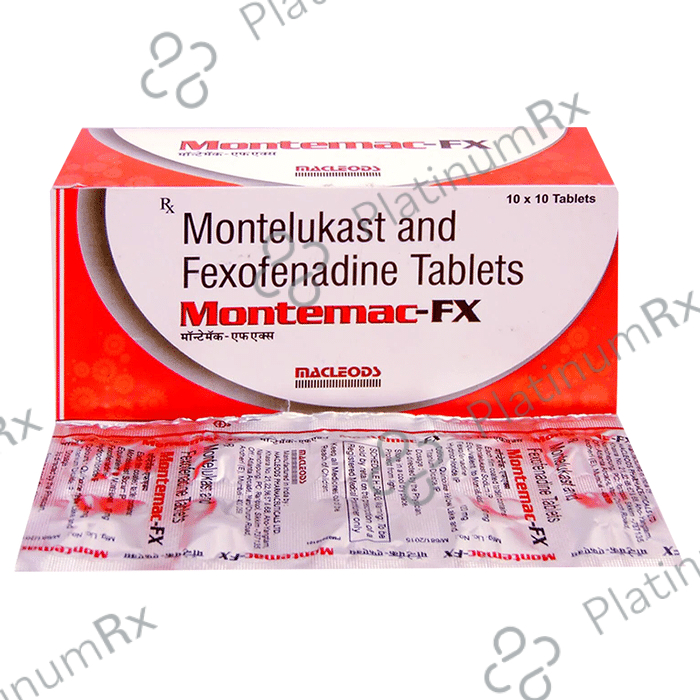 Montemac FX 120/10mg Tablet 10s