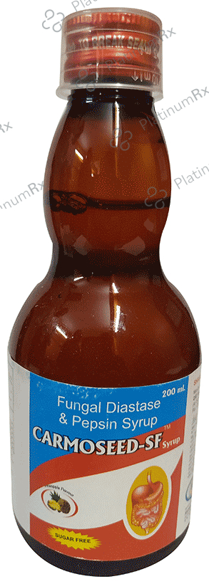 Carmoseed-SF Syrup Pineapple Sugar Free