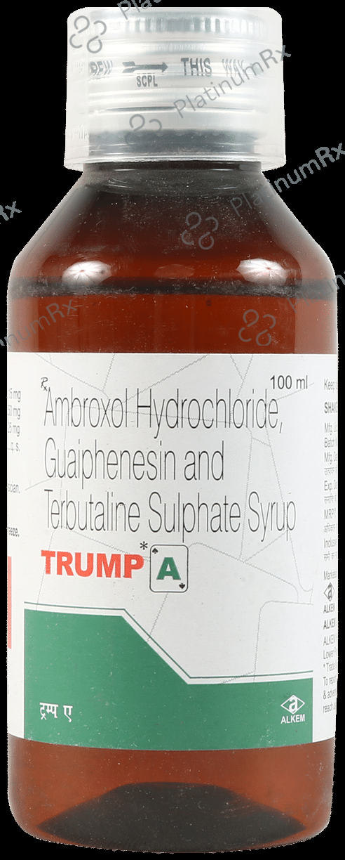 Trump A 15/50/1.25mg Syrup 100ml