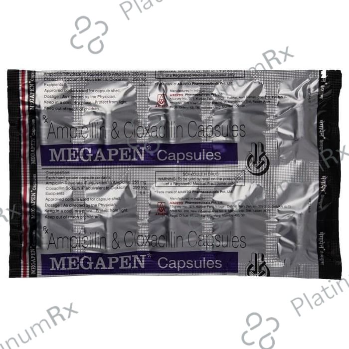Megapen 250/250mg Capsule 10s