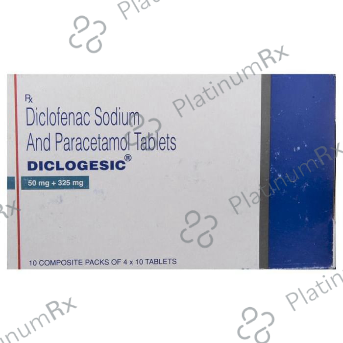 Diclogesic 50mg/325mg Tablet