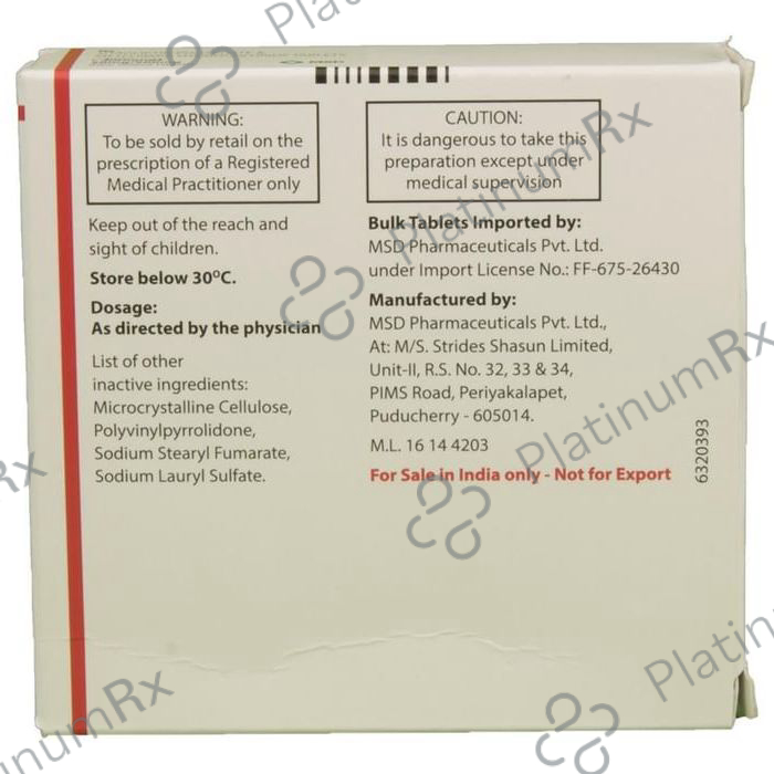 Janumet 50/500mg Tablet 15s
