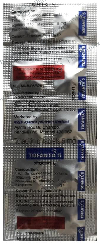 Tofanta New 5mg Tablet 10s