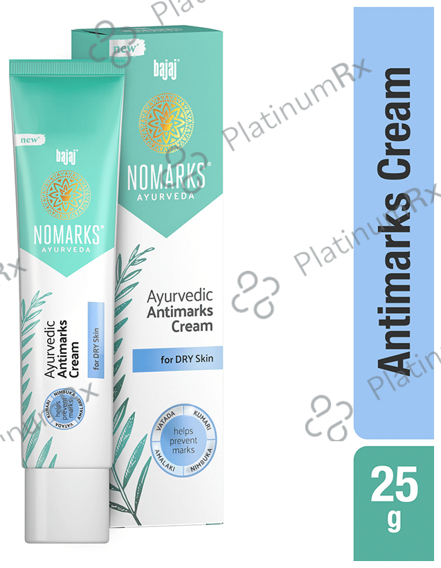 Bajaj Nomarks Ayurvedic Antimarks Cream Dry Skin