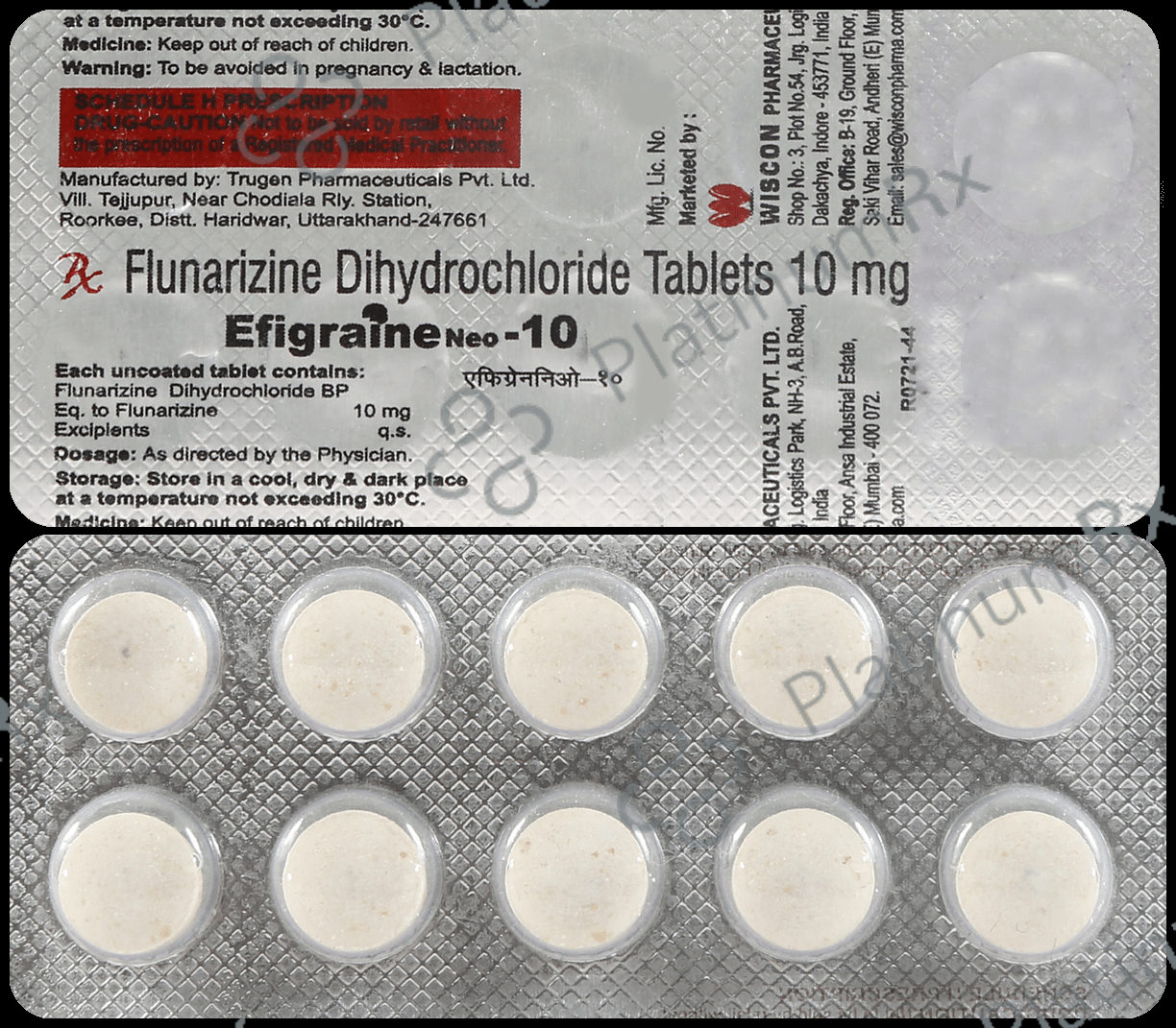 Efigraine 10mg Tablet