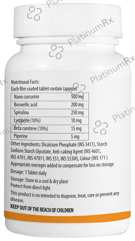 Vogue Wellness Hiku Curcumin 500mg Tablet