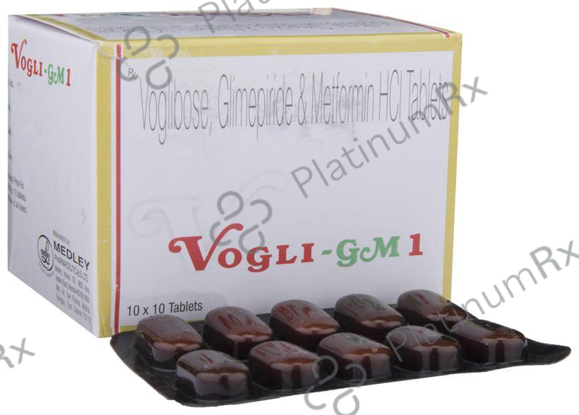 Vogli GM 1/500/0.2mg Tablet SR 10s