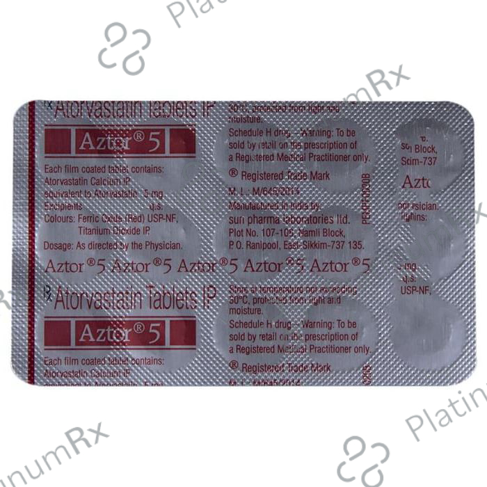 Aztor 5mg Tablet 15s
