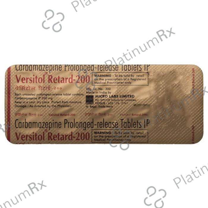 Versitol Retard 200 Tablet PR