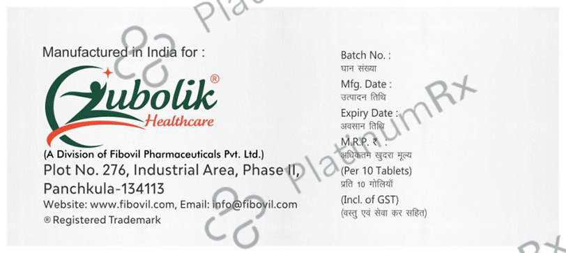 Cefbolik 200 Tablet DT