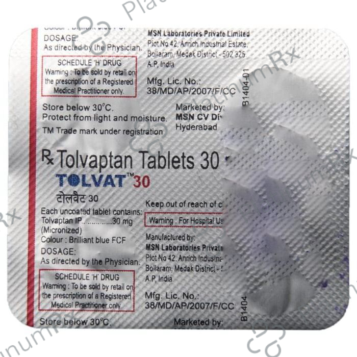 Tolvat 30 Tablet