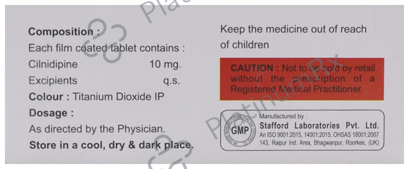 Cilnicen 10 Tablet