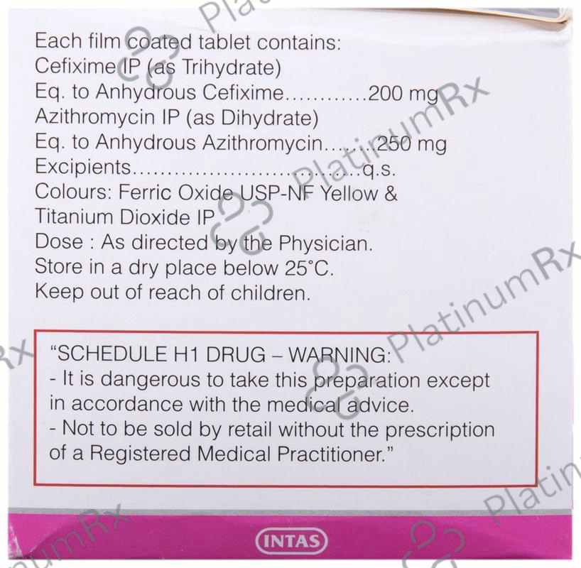 Ceftas AZ 250 Tablet