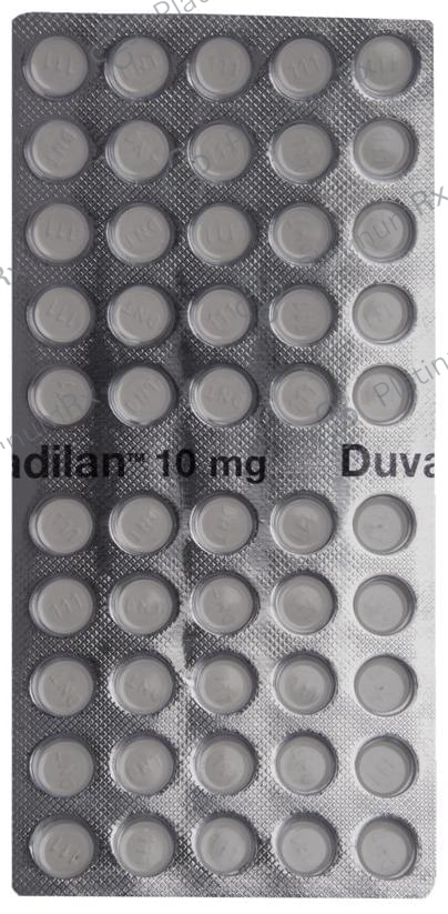 Duvadilan 10mg Tablet 50s