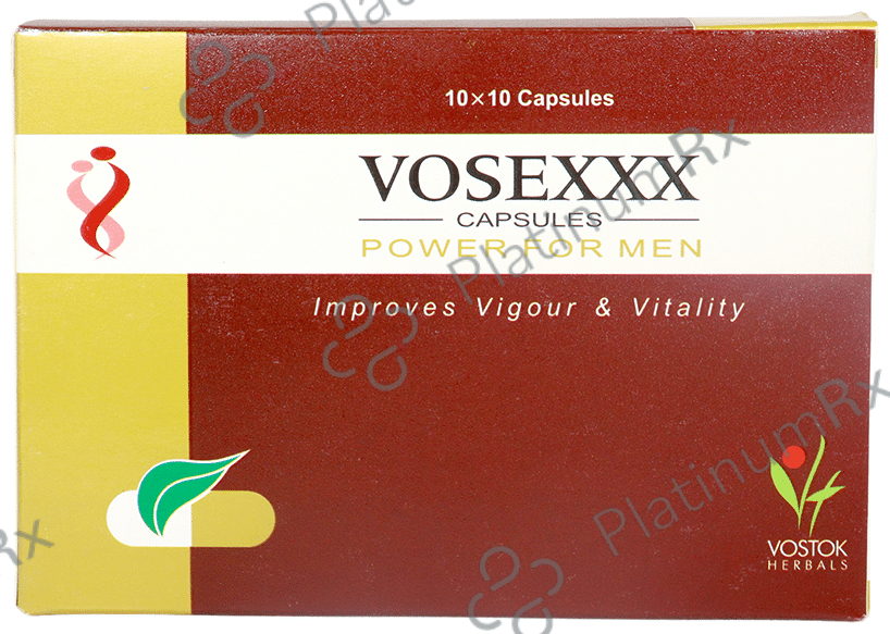 Vostok Herbals Vosexxx Capsule Power for Men